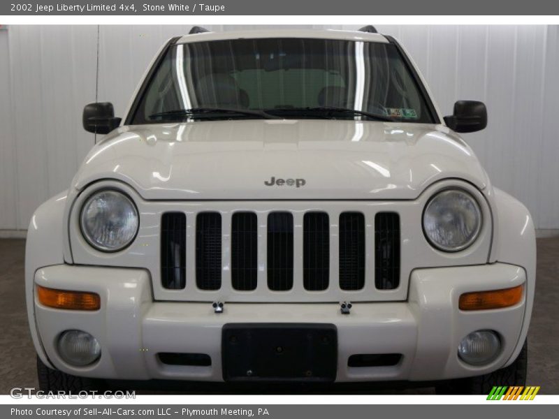 Stone White / Taupe 2002 Jeep Liberty Limited 4x4