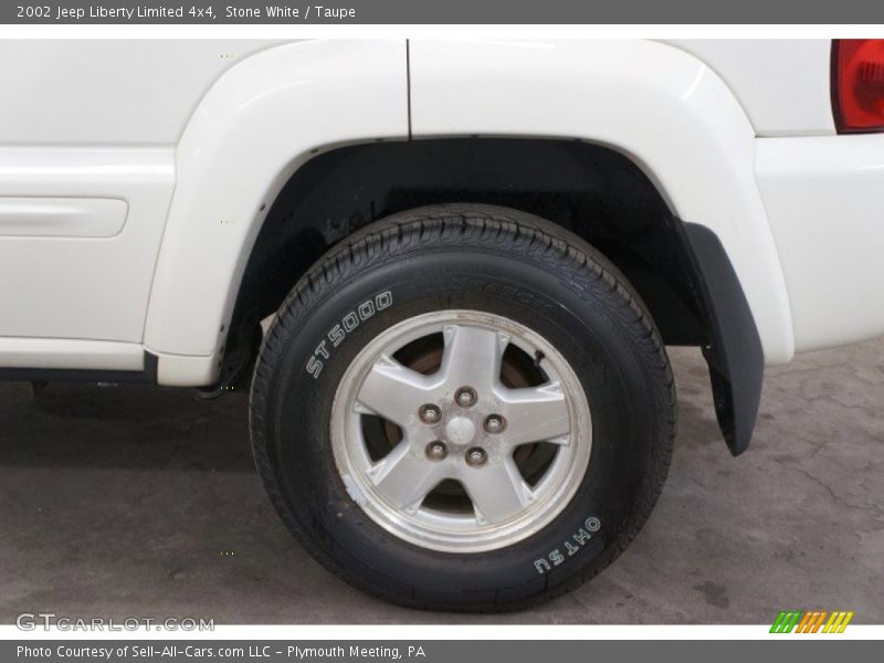 Stone White / Taupe 2002 Jeep Liberty Limited 4x4