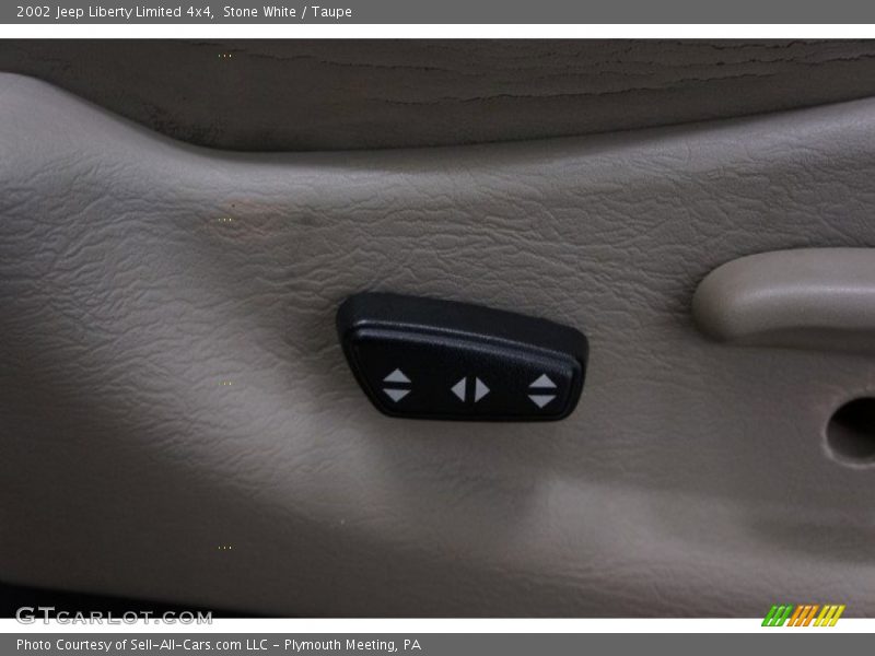 Stone White / Taupe 2002 Jeep Liberty Limited 4x4