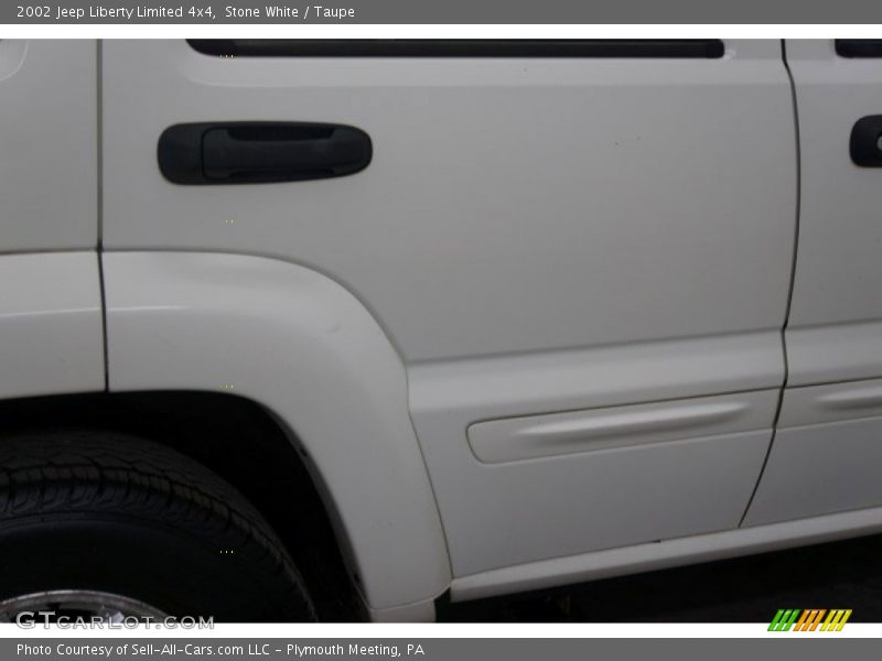 Stone White / Taupe 2002 Jeep Liberty Limited 4x4