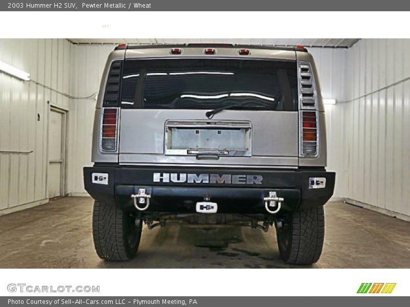 Pewter Metallic / Wheat 2003 Hummer H2 SUV