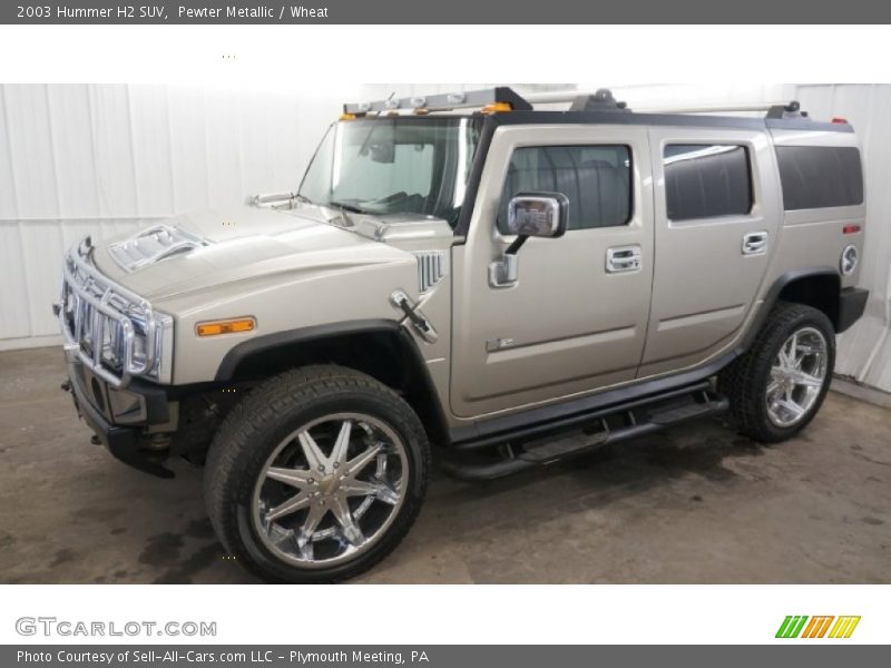 Pewter Metallic / Wheat 2003 Hummer H2 SUV