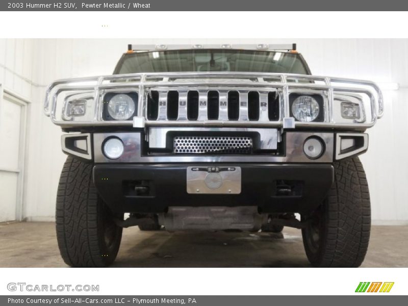 Pewter Metallic / Wheat 2003 Hummer H2 SUV