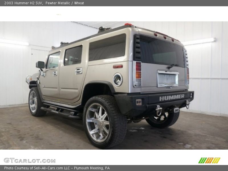 Pewter Metallic / Wheat 2003 Hummer H2 SUV
