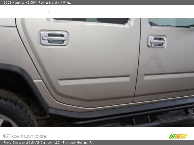 Pewter Metallic / Wheat 2003 Hummer H2 SUV