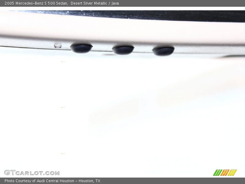 Desert Silver Metallic / Java 2005 Mercedes-Benz S 500 Sedan