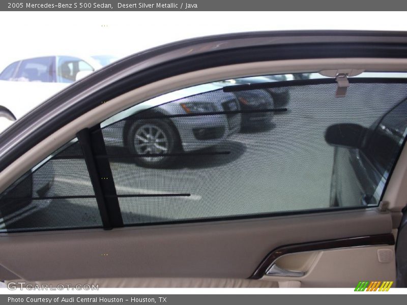 Desert Silver Metallic / Java 2005 Mercedes-Benz S 500 Sedan