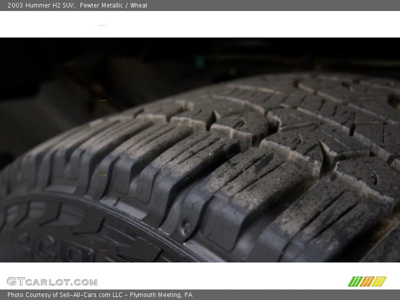 Pewter Metallic / Wheat 2003 Hummer H2 SUV