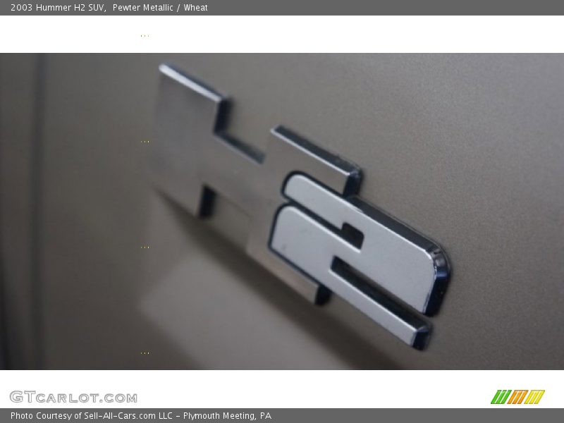 Pewter Metallic / Wheat 2003 Hummer H2 SUV