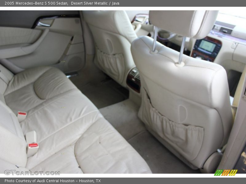 Desert Silver Metallic / Java 2005 Mercedes-Benz S 500 Sedan