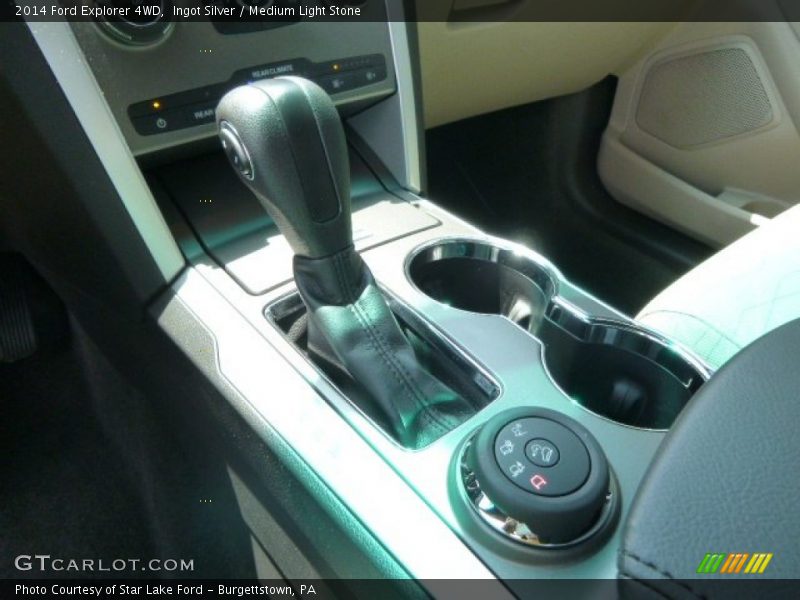 Ingot Silver / Medium Light Stone 2014 Ford Explorer 4WD