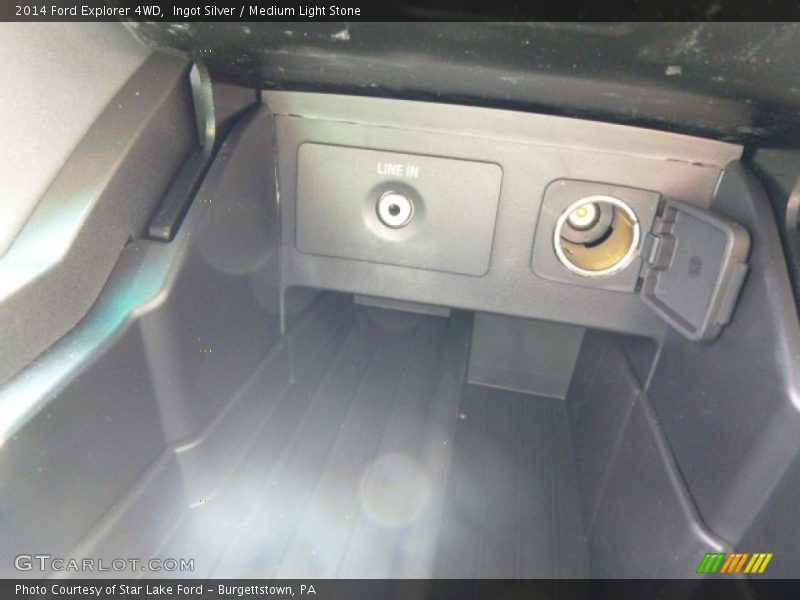 Ingot Silver / Medium Light Stone 2014 Ford Explorer 4WD