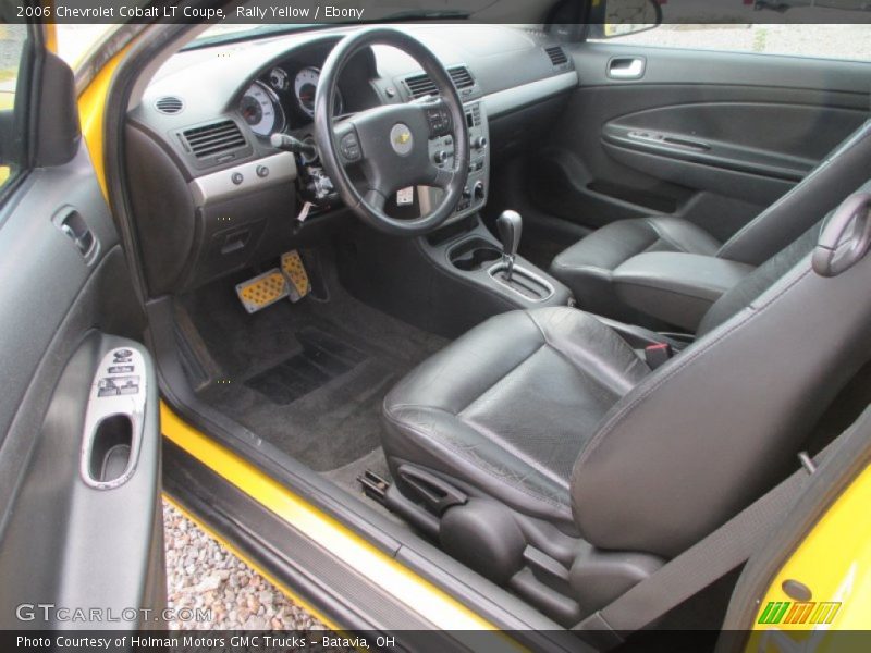  2006 Cobalt LT Coupe Ebony Interior