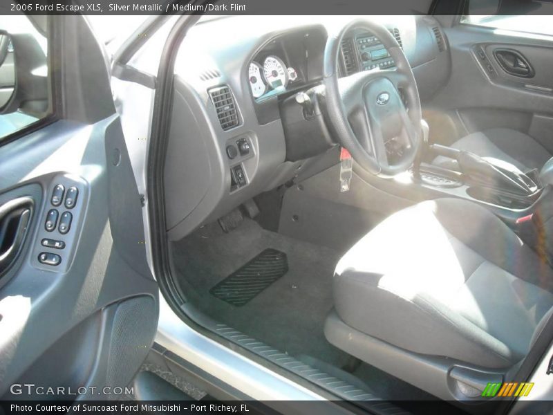 Silver Metallic / Medium/Dark Flint 2006 Ford Escape XLS