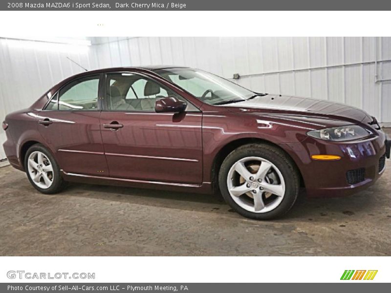  2008 MAZDA6 i Sport Sedan Dark Cherry Mica