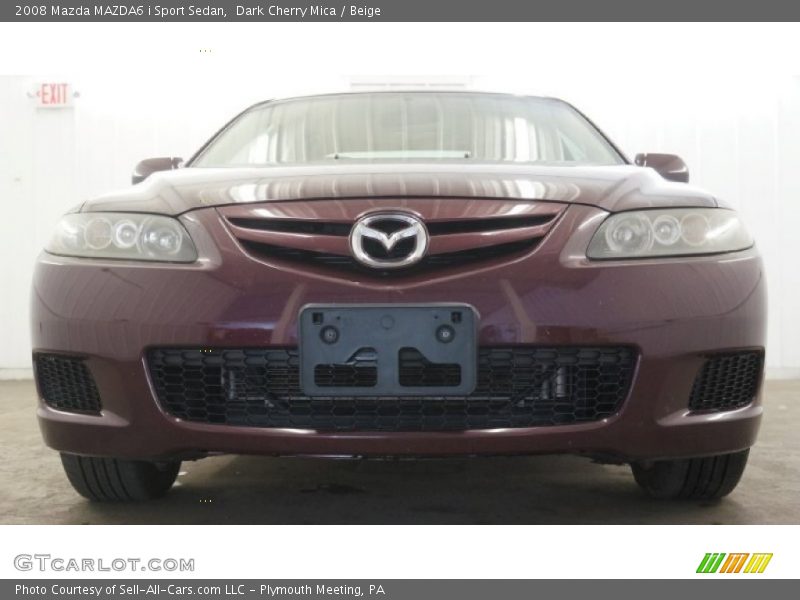 Dark Cherry Mica / Beige 2008 Mazda MAZDA6 i Sport Sedan