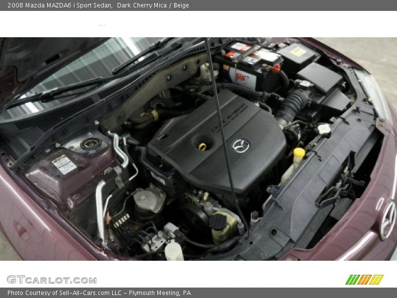Dark Cherry Mica / Beige 2008 Mazda MAZDA6 i Sport Sedan