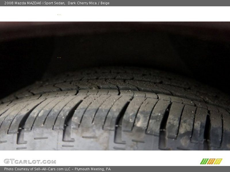 Dark Cherry Mica / Beige 2008 Mazda MAZDA6 i Sport Sedan