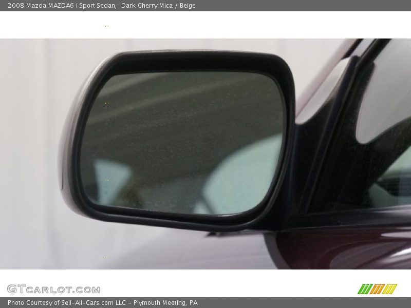 Dark Cherry Mica / Beige 2008 Mazda MAZDA6 i Sport Sedan