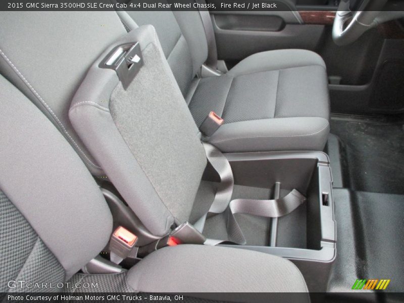 Fire Red / Jet Black 2015 GMC Sierra 3500HD SLE Crew Cab 4x4 Dual Rear Wheel Chassis