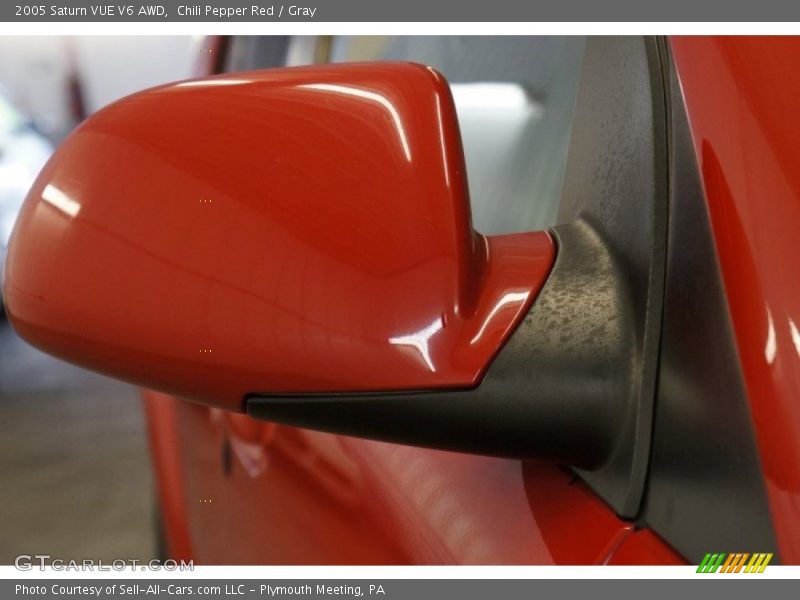 Chili Pepper Red / Gray 2005 Saturn VUE V6 AWD