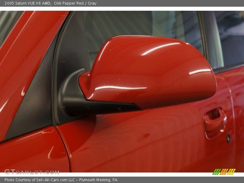 Chili Pepper Red / Gray 2005 Saturn VUE V6 AWD