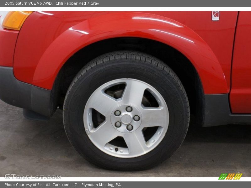 Chili Pepper Red / Gray 2005 Saturn VUE V6 AWD