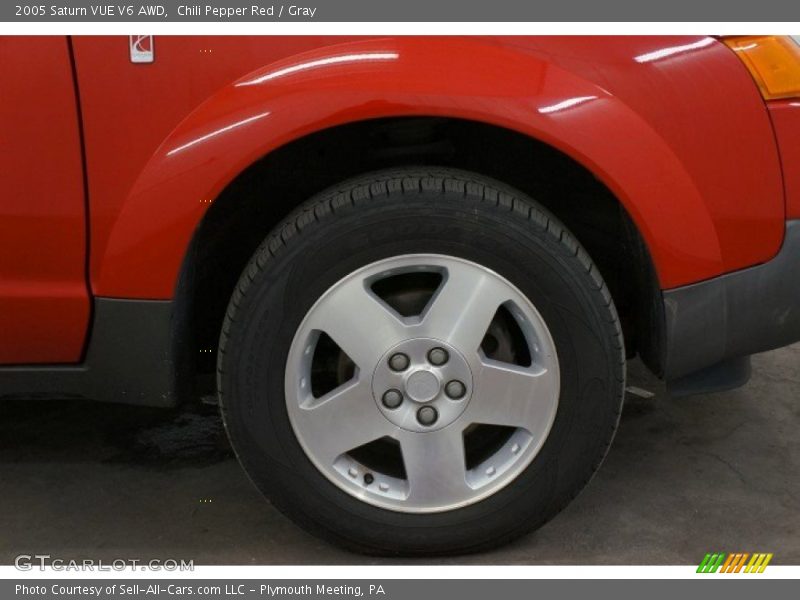 Chili Pepper Red / Gray 2005 Saturn VUE V6 AWD