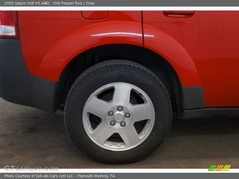 Chili Pepper Red / Gray 2005 Saturn VUE V6 AWD