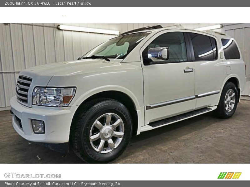 Tuscan Pearl / Willow 2006 Infiniti QX 56 4WD