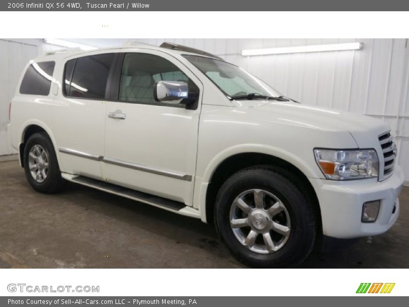 Tuscan Pearl / Willow 2006 Infiniti QX 56 4WD