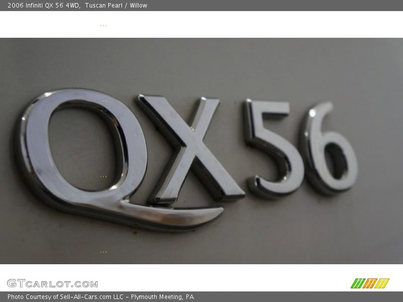 Tuscan Pearl / Willow 2006 Infiniti QX 56 4WD