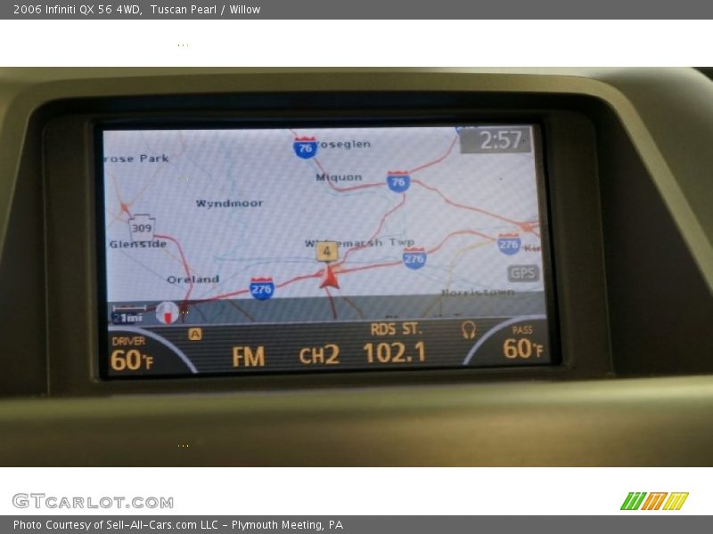 Tuscan Pearl / Willow 2006 Infiniti QX 56 4WD