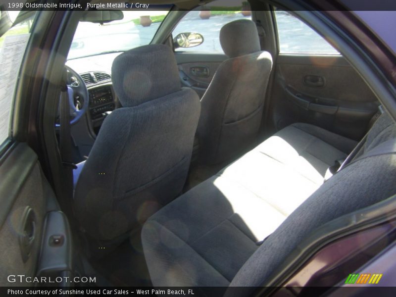 Purple Metallic / Gray 1998 Oldsmobile Intrigue