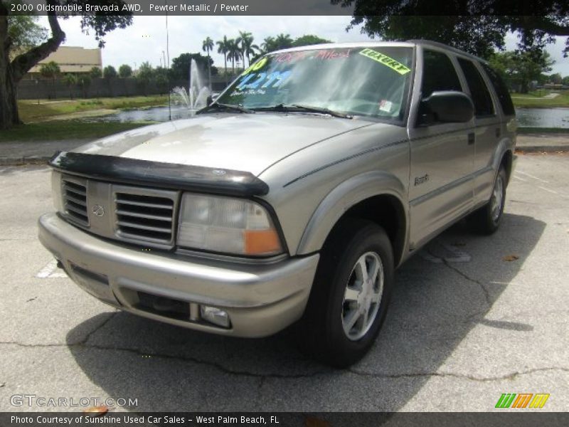Pewter Metallic / Pewter 2000 Oldsmobile Bravada AWD