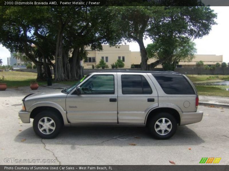 Pewter Metallic / Pewter 2000 Oldsmobile Bravada AWD