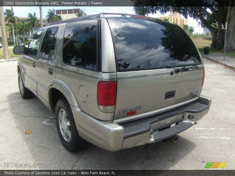 Pewter Metallic / Pewter 2000 Oldsmobile Bravada AWD