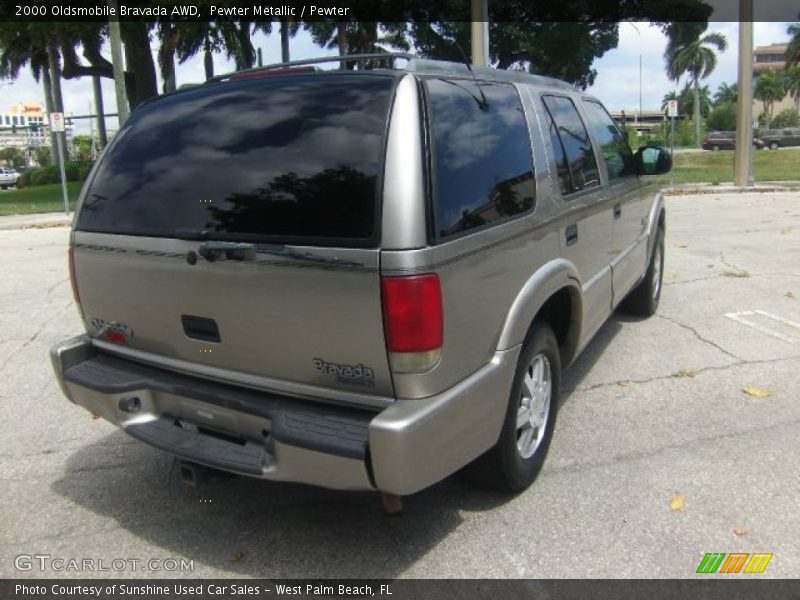 Pewter Metallic / Pewter 2000 Oldsmobile Bravada AWD
