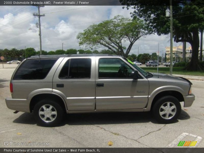 Pewter Metallic / Pewter 2000 Oldsmobile Bravada AWD