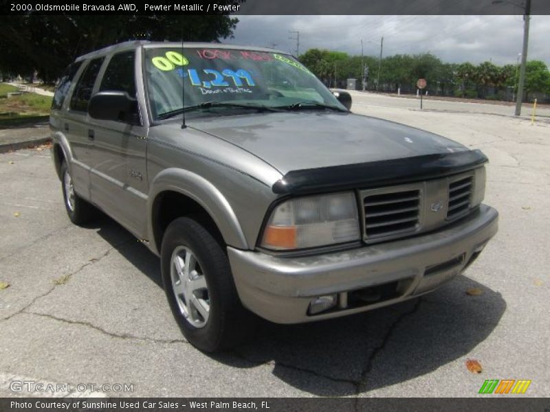 Pewter Metallic / Pewter 2000 Oldsmobile Bravada AWD