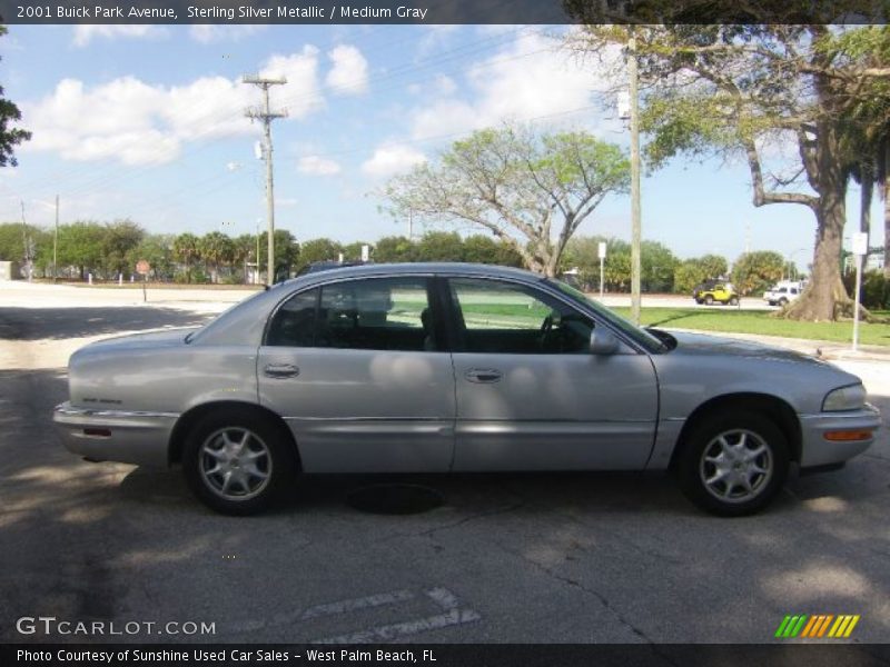 Sterling Silver Metallic / Medium Gray 2001 Buick Park Avenue