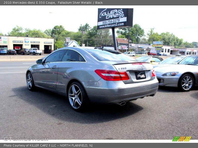 Palladium Silver Metallic / Black 2010 Mercedes-Benz E 350 Coupe