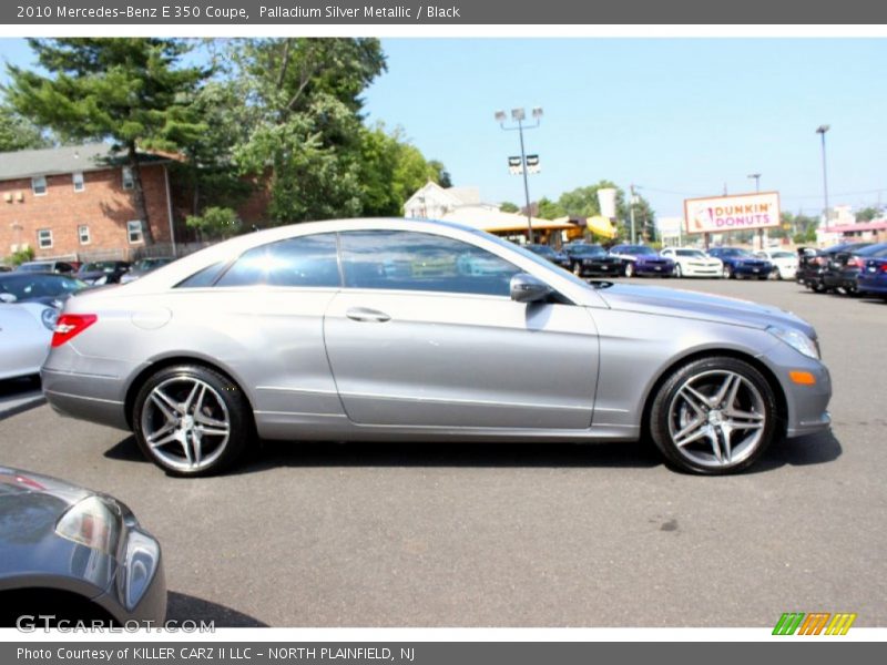 Palladium Silver Metallic / Black 2010 Mercedes-Benz E 350 Coupe