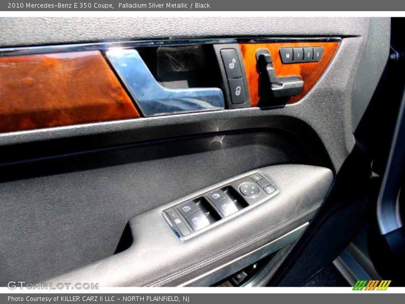 Palladium Silver Metallic / Black 2010 Mercedes-Benz E 350 Coupe