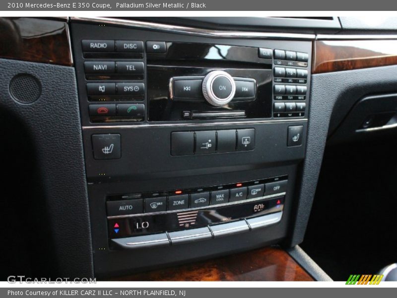 Palladium Silver Metallic / Black 2010 Mercedes-Benz E 350 Coupe