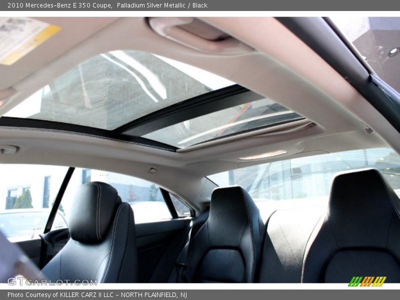 Palladium Silver Metallic / Black 2010 Mercedes-Benz E 350 Coupe