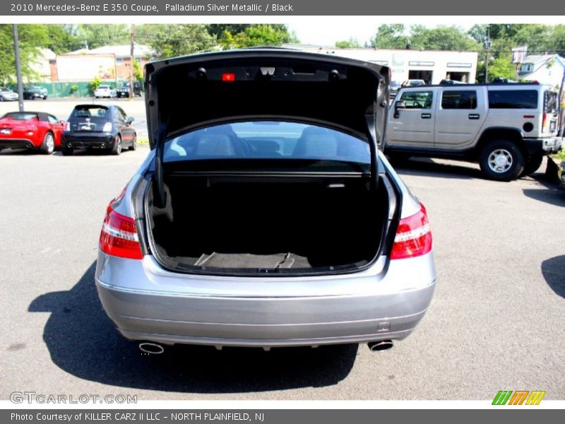 Palladium Silver Metallic / Black 2010 Mercedes-Benz E 350 Coupe