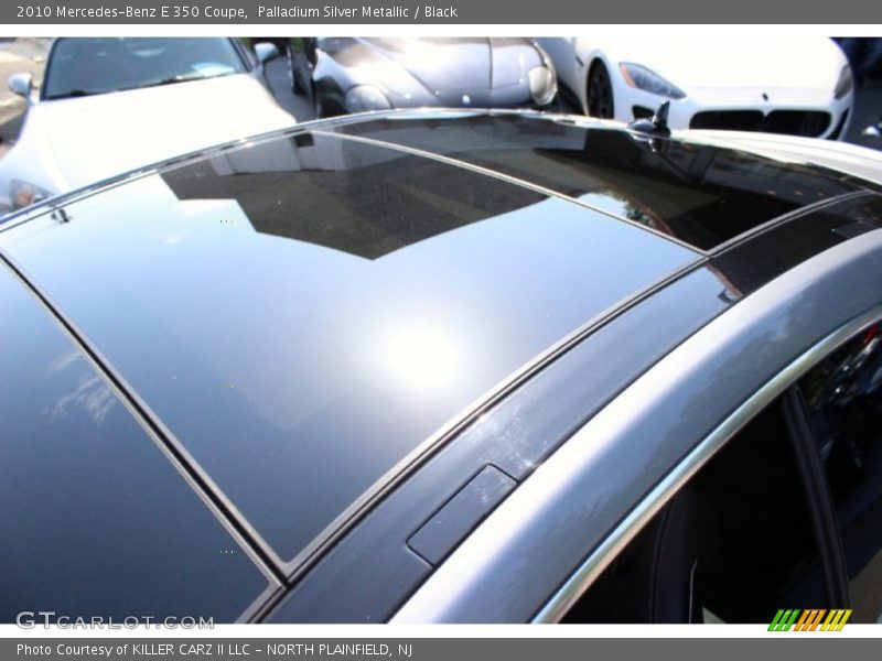 Palladium Silver Metallic / Black 2010 Mercedes-Benz E 350 Coupe