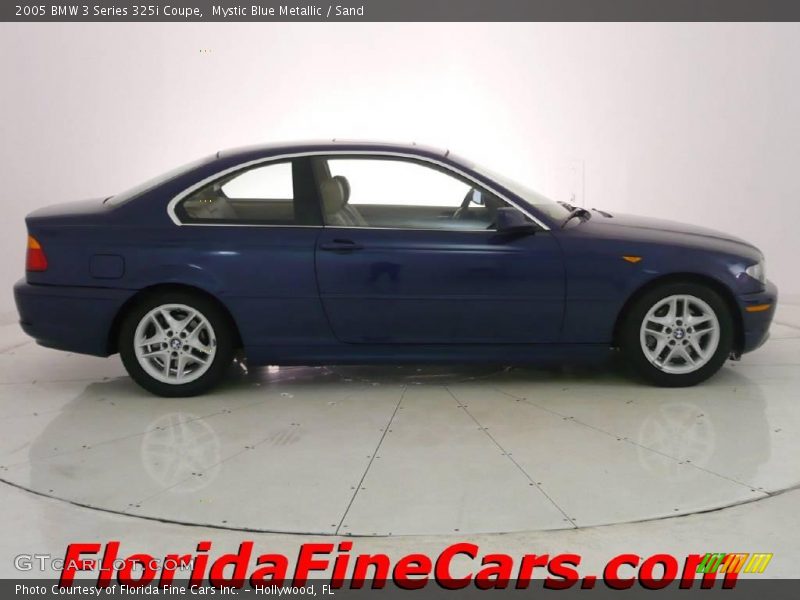 Mystic Blue Metallic / Sand 2005 BMW 3 Series 325i Coupe