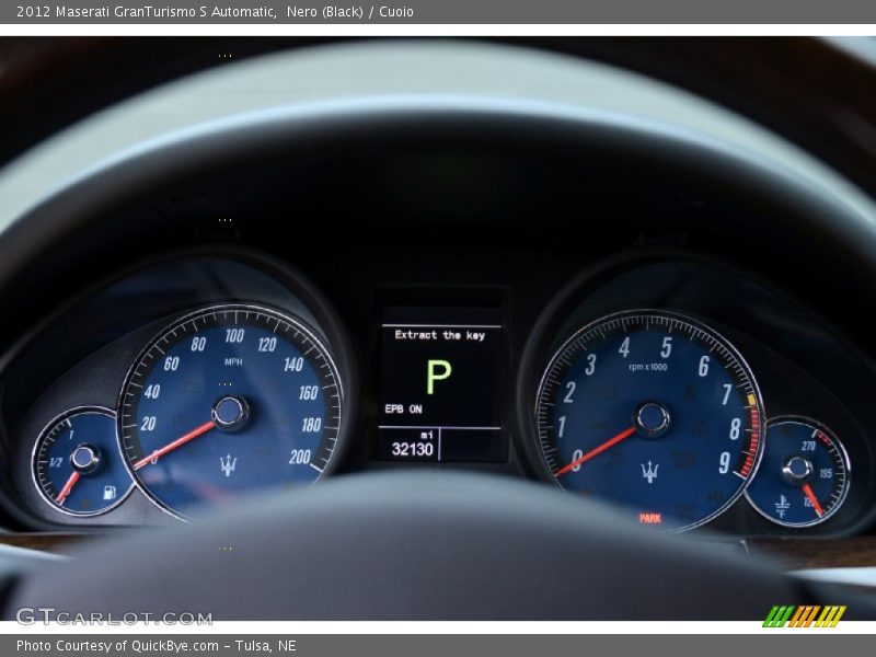  2012 GranTurismo S Automatic S Automatic Gauges